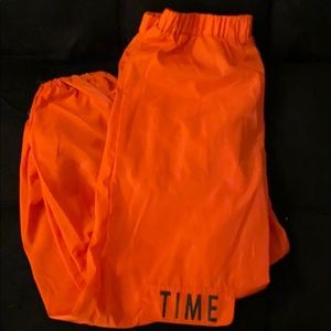 Vintage 80’s orange sweatpants
